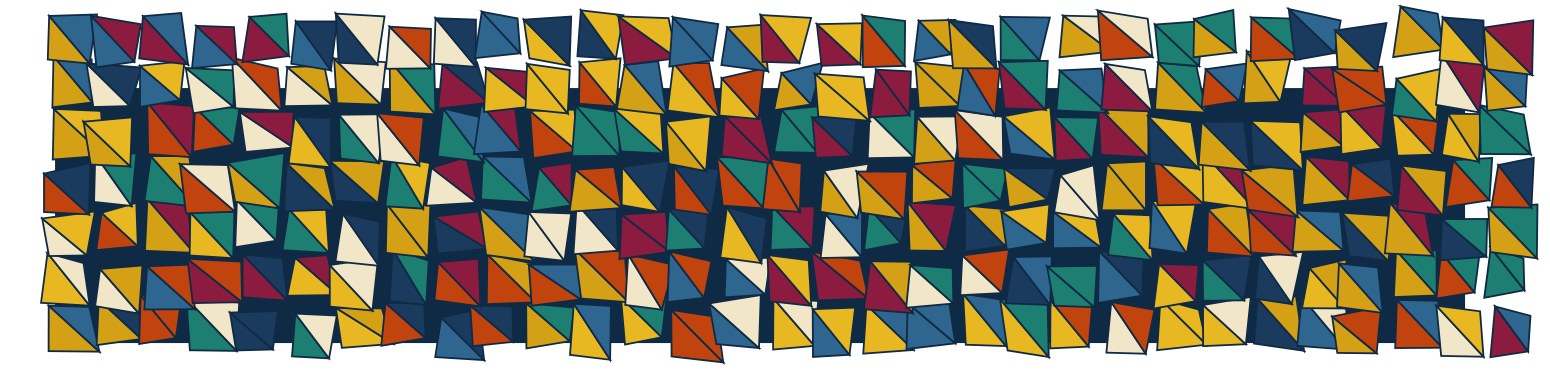 Mosaico trencadís de colores — Un Día de Modernisme en Canet de Mar