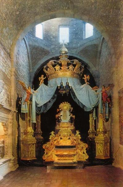 Mare de Déu dels Àngels de Lluís Bonifàs en la catedral de Girona, modelo citado por Gaudí